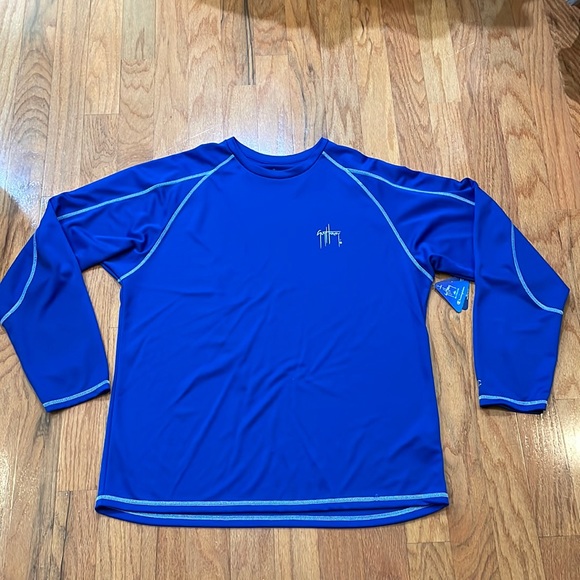 Champion Guy Harvey DoubleDry Ling Sleeve UV Protection Size XXL